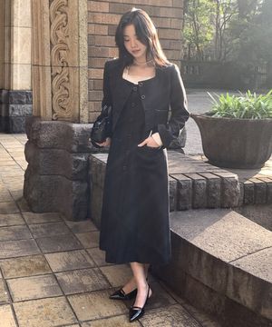 로하 트위드 자켓