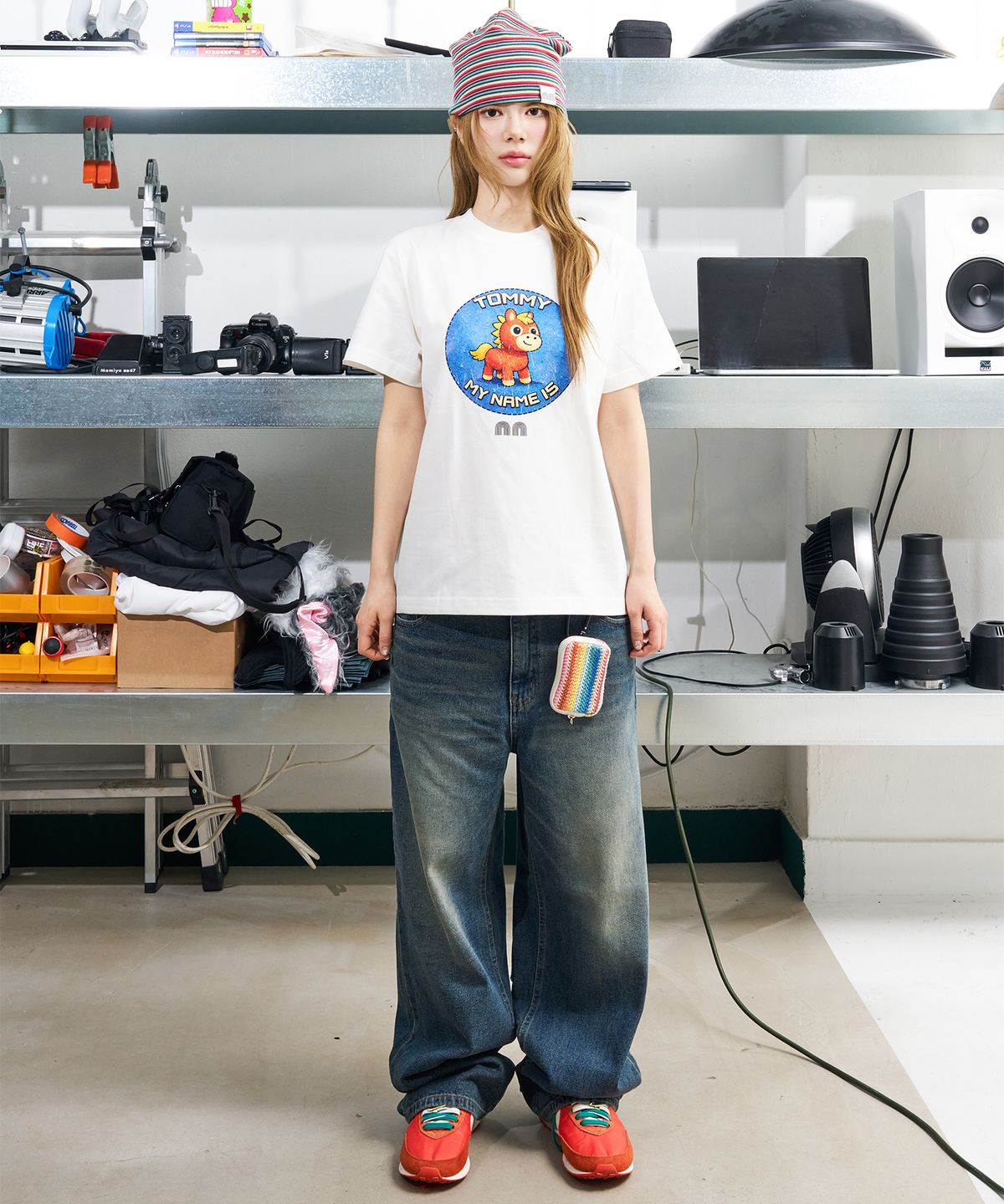 낫뉴(NOT NEW) Tommy T-Shirt White