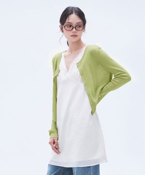 V넥 레이어드 원피스_MIWOWG401B