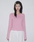 Two-Way Boat Neck Long Sleeve_Pink