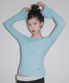 Button Bell Line Knit_Baby Blue