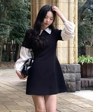 베로나 라운드넥 원피스