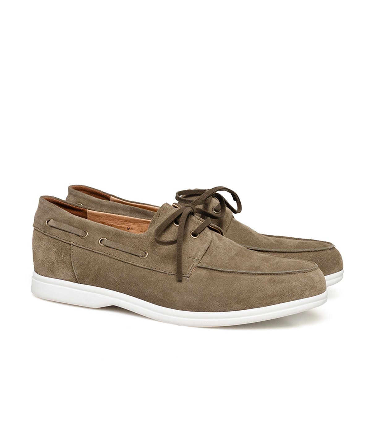 올클래식(ALLCLASSIC) ALC4407W 리조트 보트 슈즈_l.khaki suede