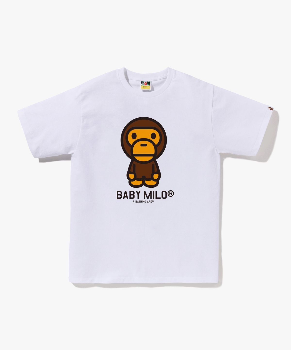 베이프(BAPE) 베이비 마일로 티셔츠(M) WHITE
