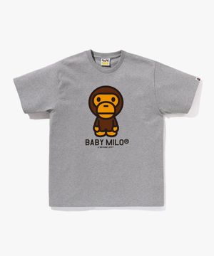 베이비 마일로 티셔츠(M) GRAY