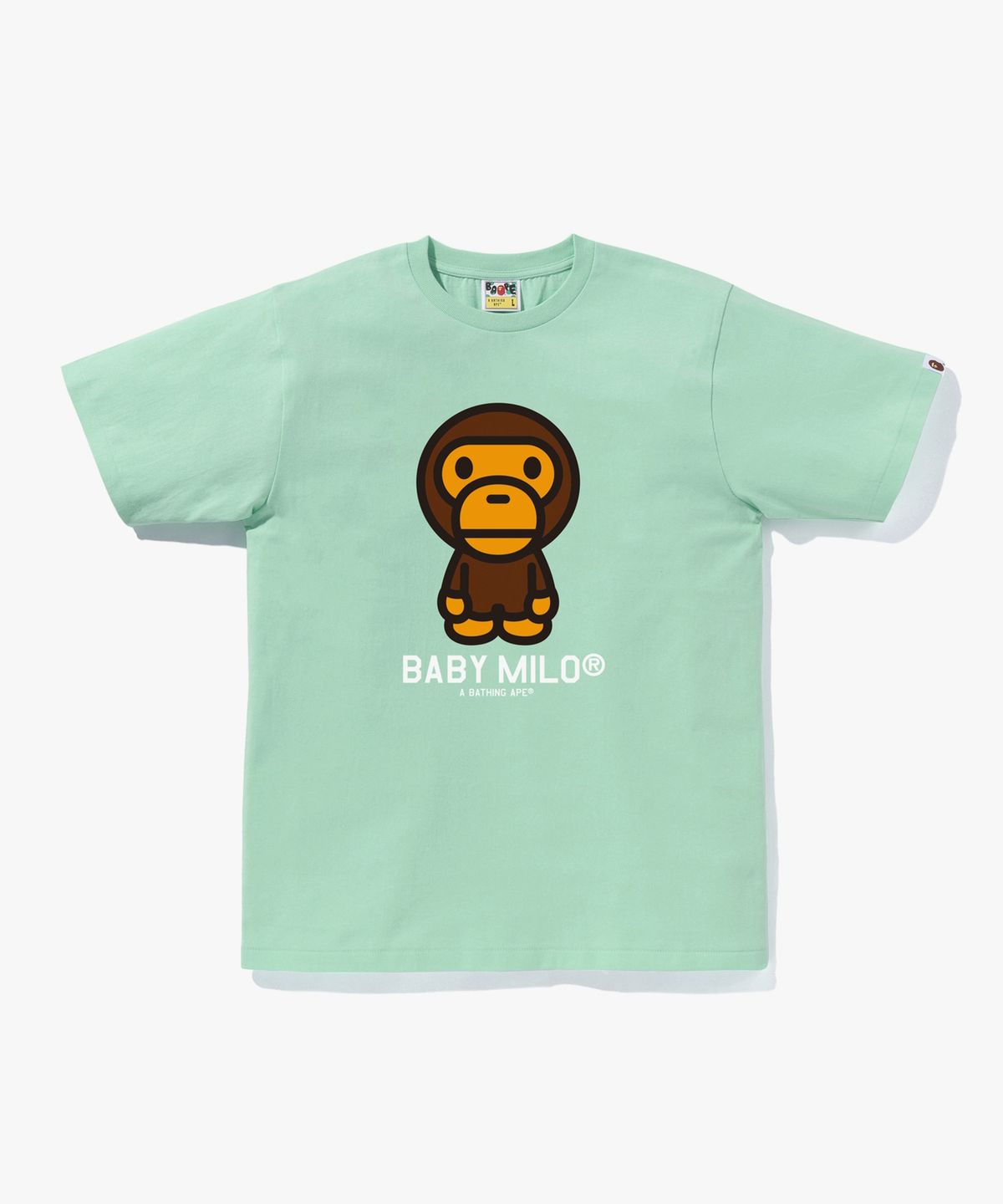 베이프(BAPE) 베이비 마일로 티셔츠(M) GREEN