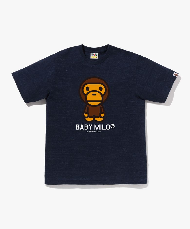 베이비 마일로 티셔츠(M) NAVY