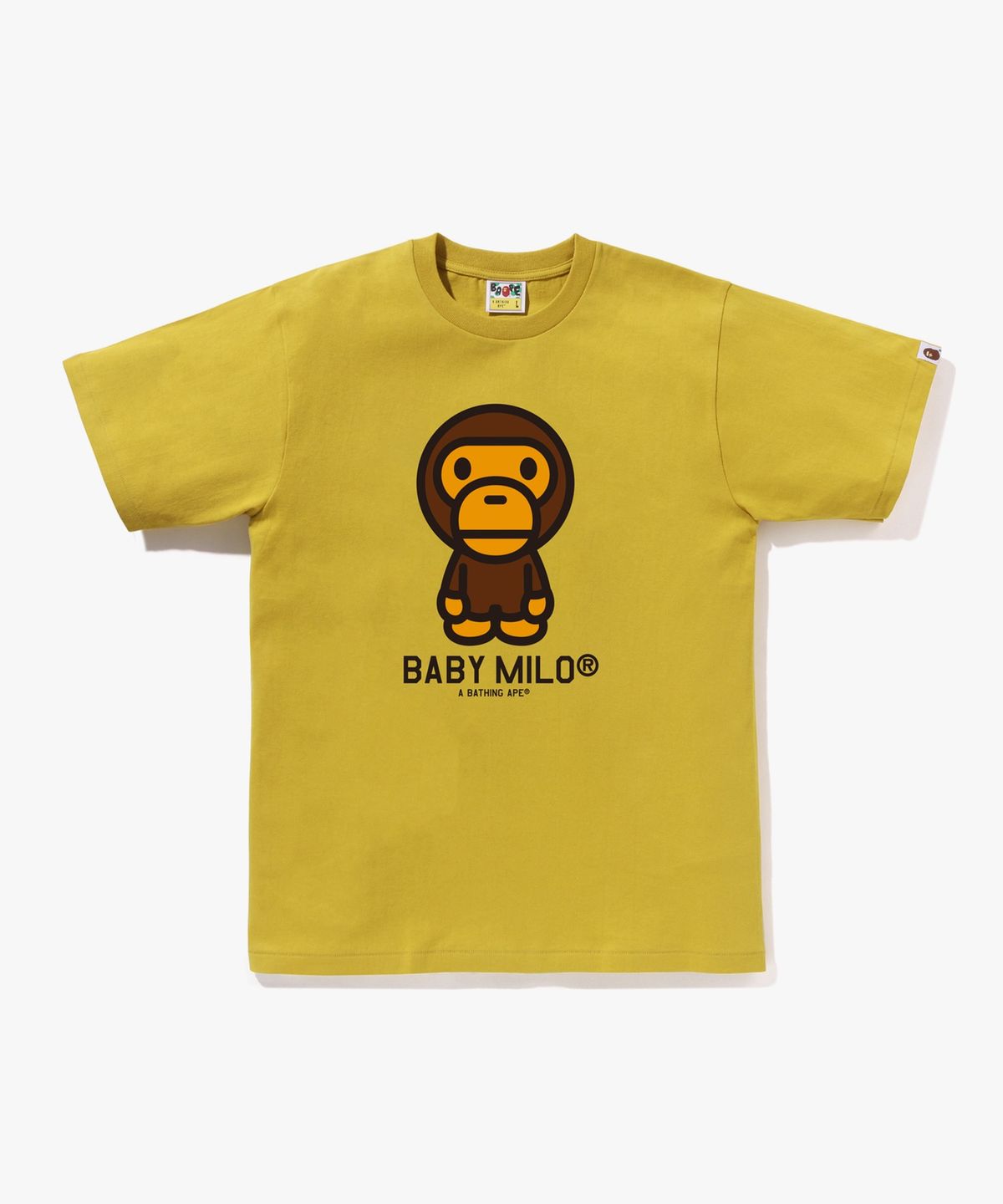 베이프(BAPE) 베이비 마일로 티셔츠(M) YELLOW