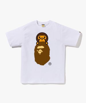 마일로 온 에이프 헤드 티셔츠(M) WHITE