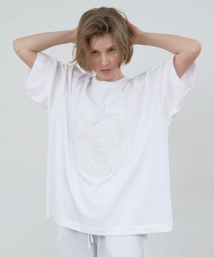 ROSE PATCH T-SHIRT_WHITE