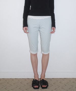 Lace Capri Pants_DOT BABY BLUE