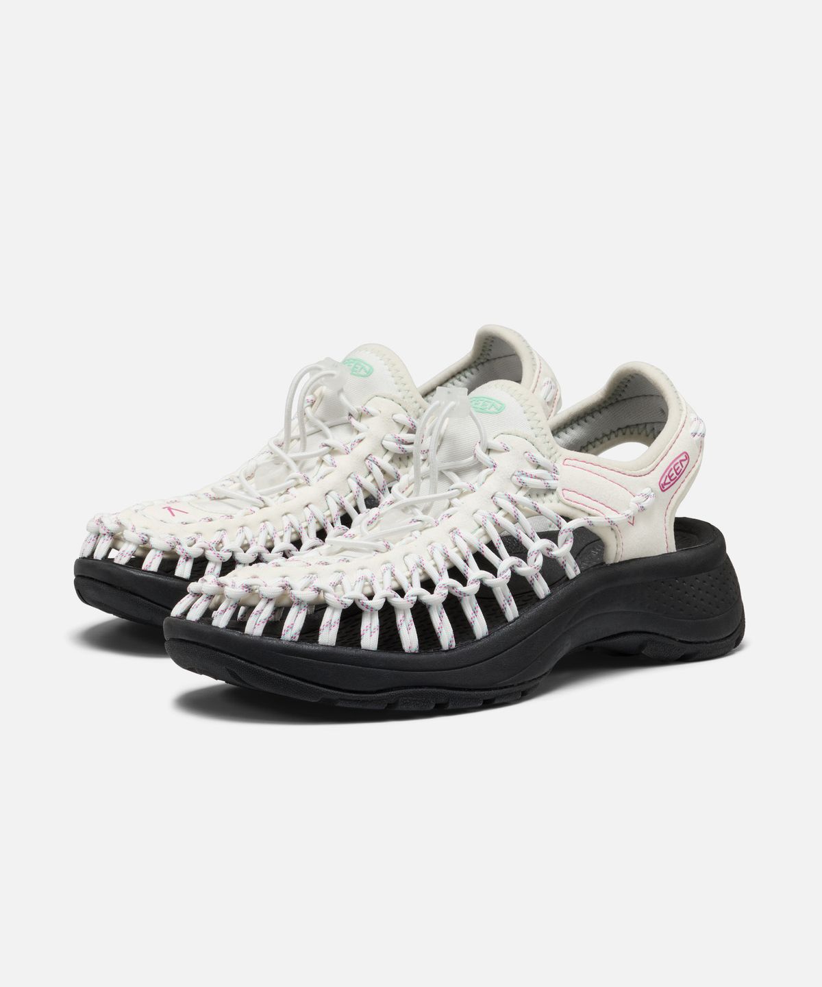 킨(KEEN) 유니크 아스토리아 여성 샌들 STAR WHITE/BLACK
