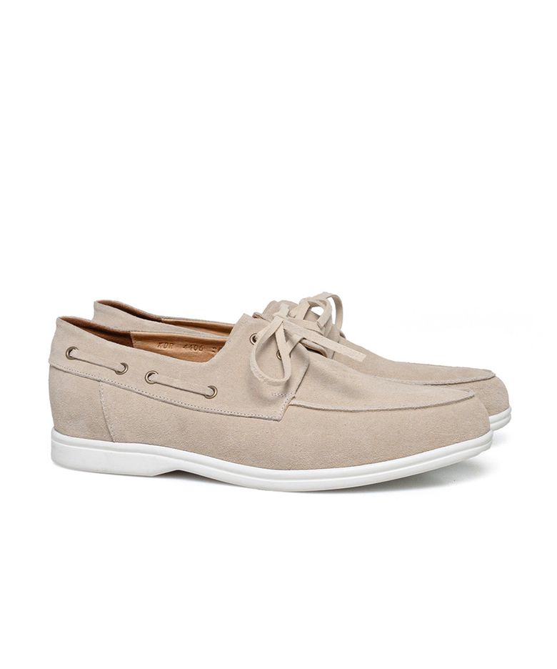 ALC4407W 리조트 보트 슈즈_ivory suede