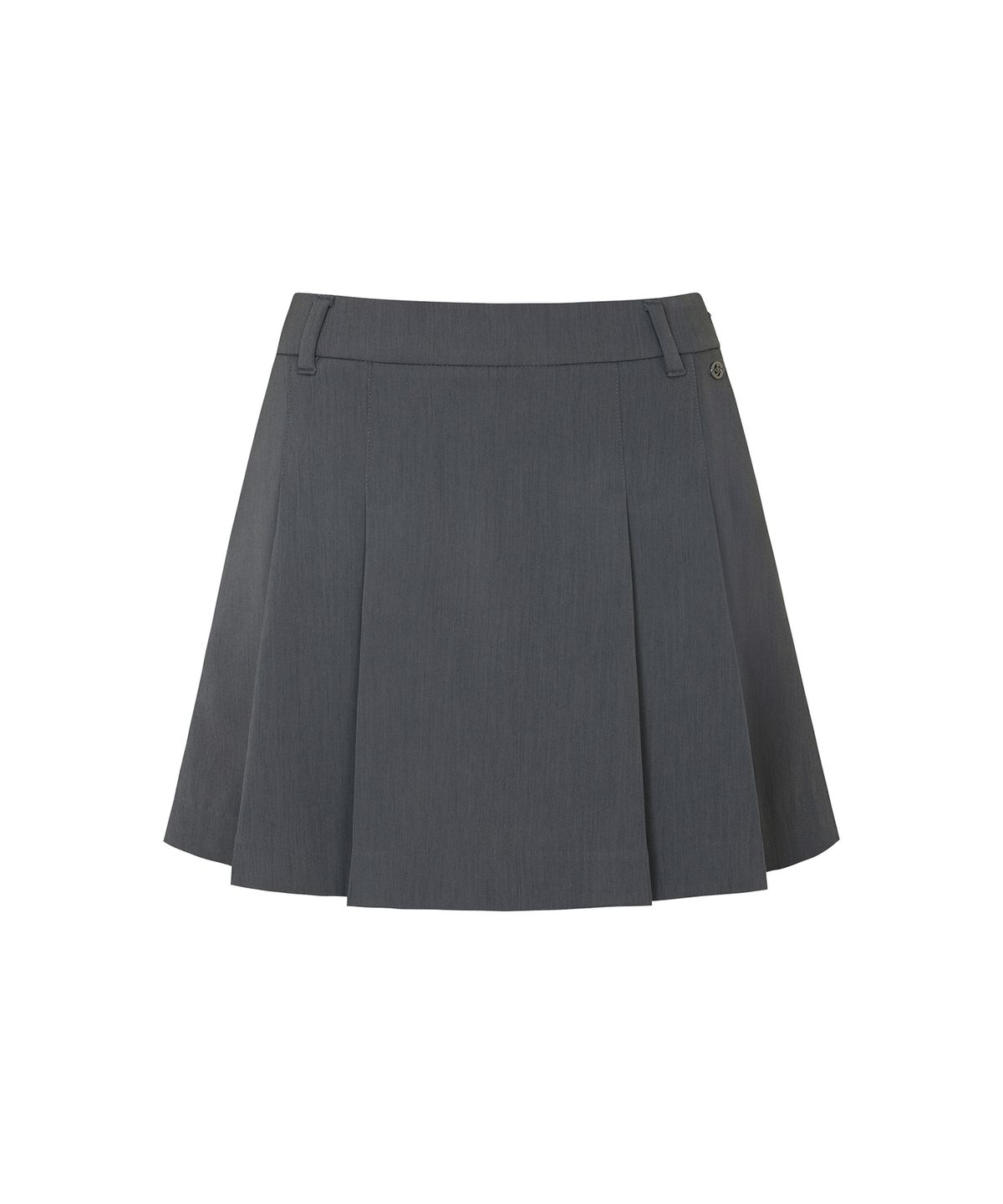 플레이부(PLAYBOO) CLASSIC TWILL SKIRT W/INNER PANTS_Grey