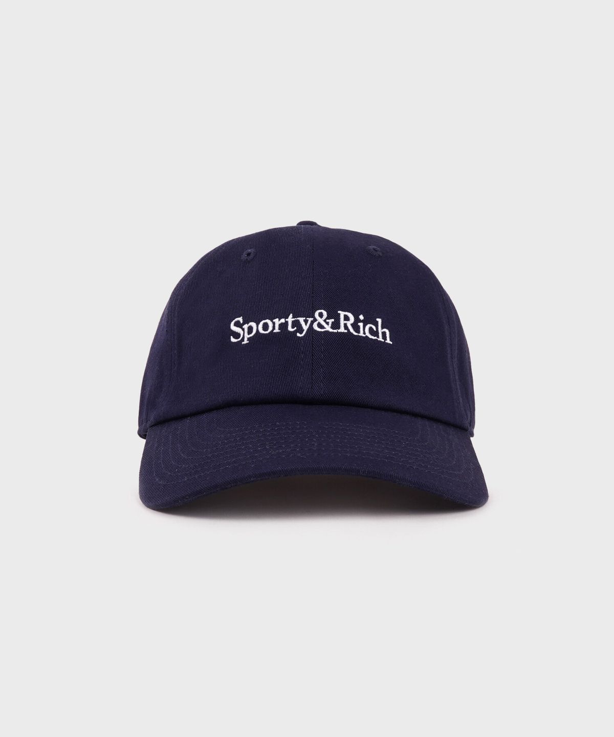 스포티앤리치(SPORTY&RICH) 세리프 로고 캡 R256AOH012