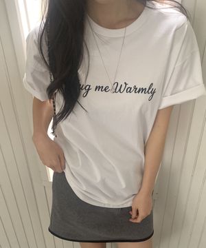 메리미 오버핏 반팔티