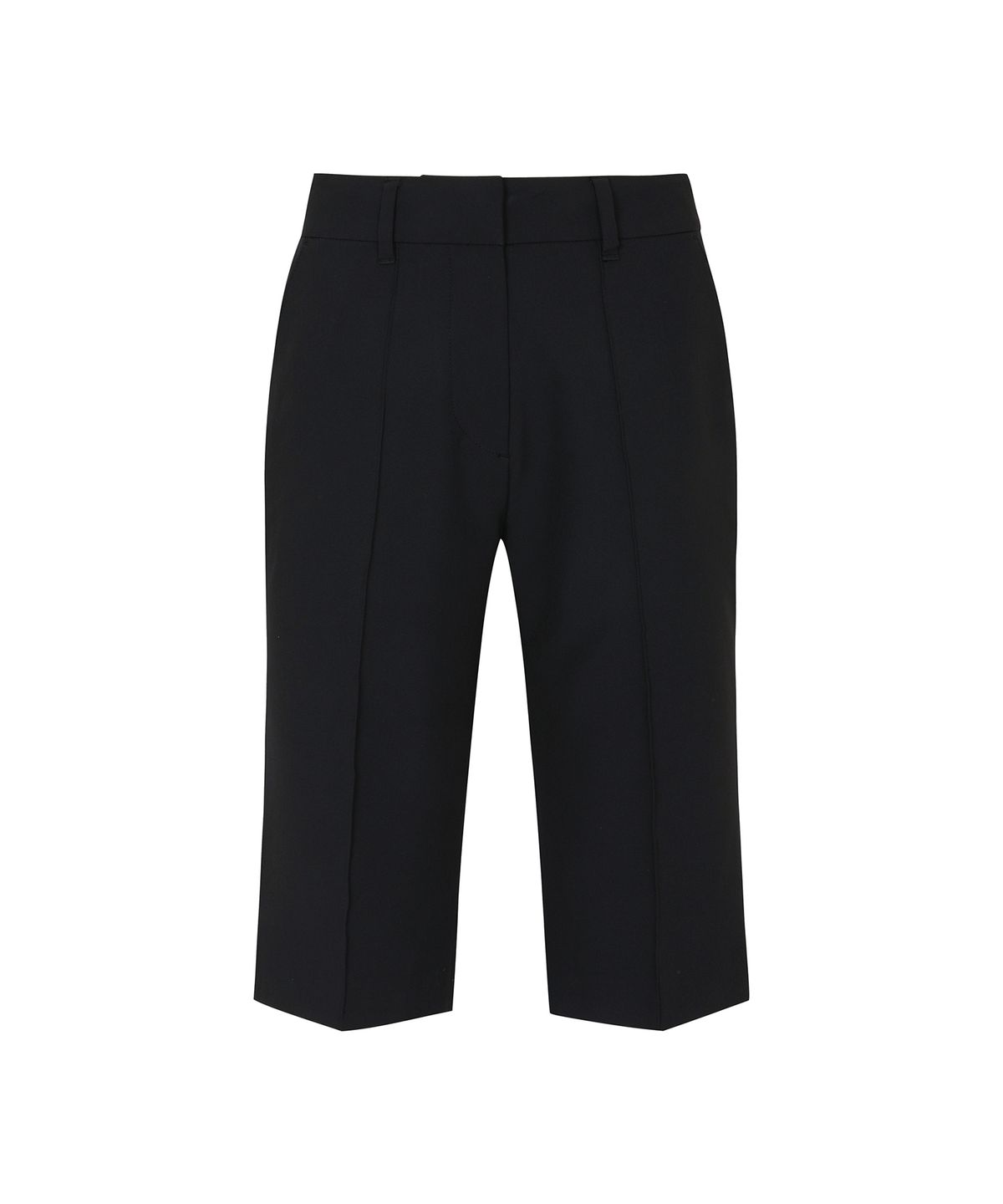 플레이부(PLAYBOO) STRETCH SOFTSHELL CAPRI PANTS_Black