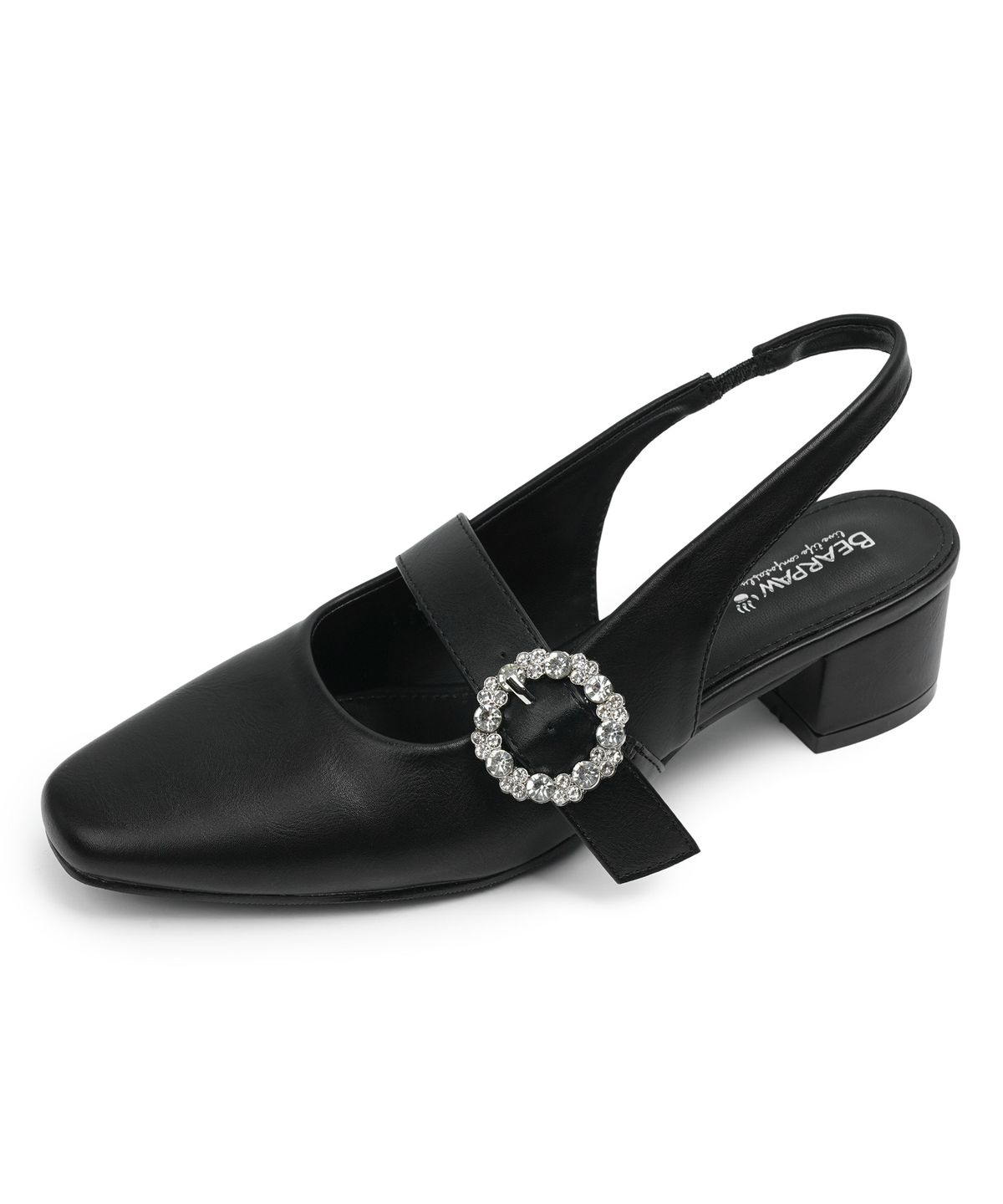 베어파우(BEARPAW) SOL 슬링백 블랙 (K2989001RA-W)