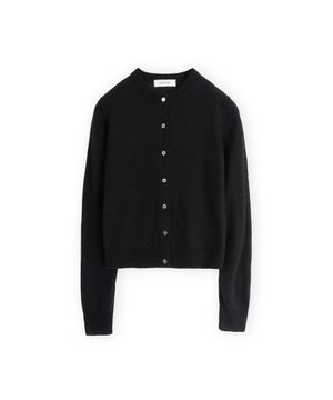 W 소프트 라운드 가디건, 블랙