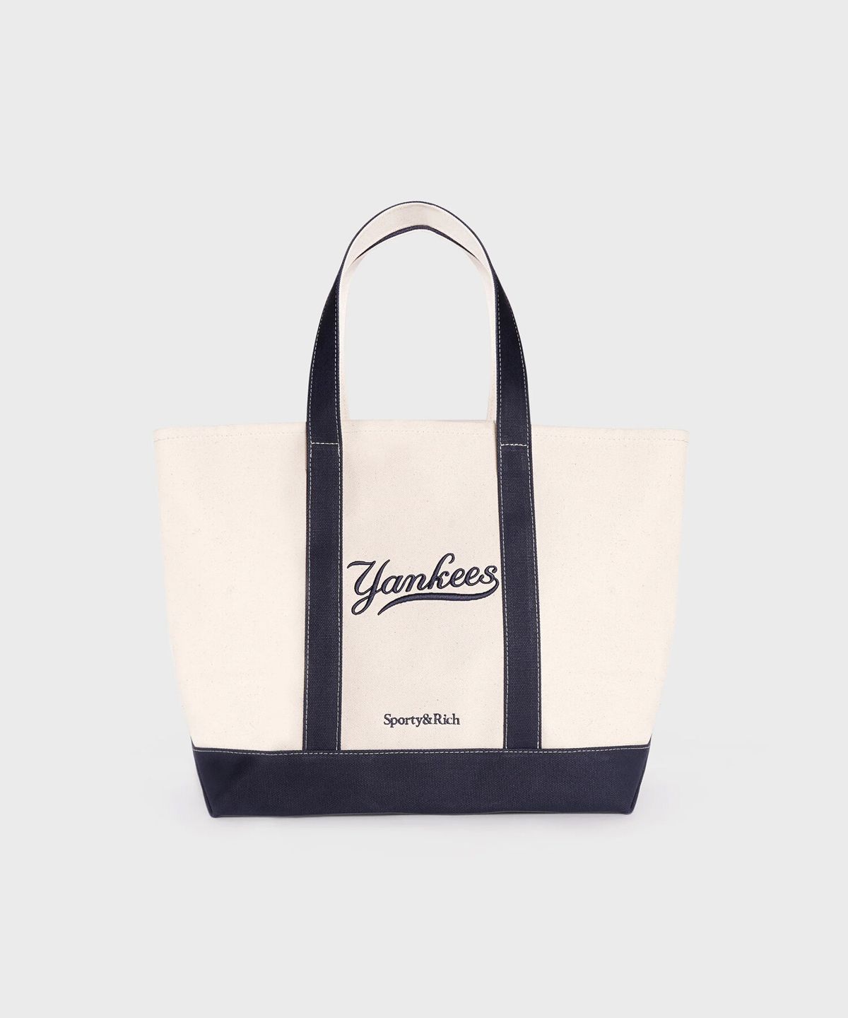 스포티앤리치(SPORTY&RICH) 양키스 커브 토트백 R265AOB101