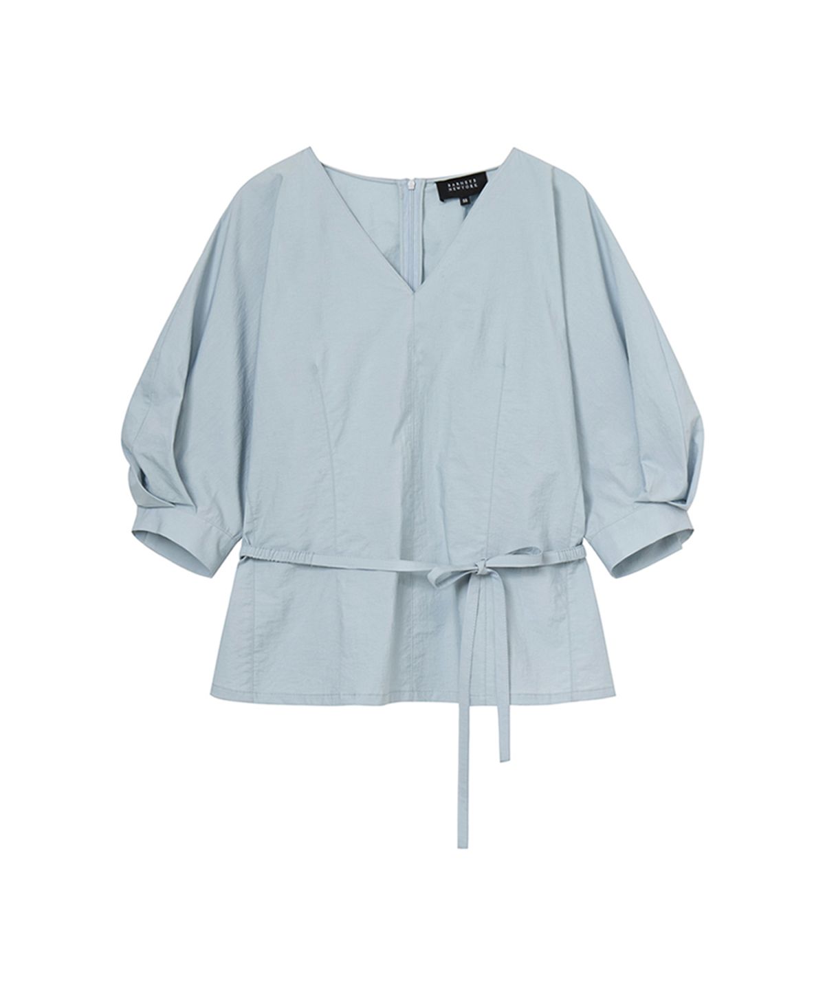 바니스뉴욕(BARNEYS NEWYORK) 앤 타이 블라우스 아쿠아블루