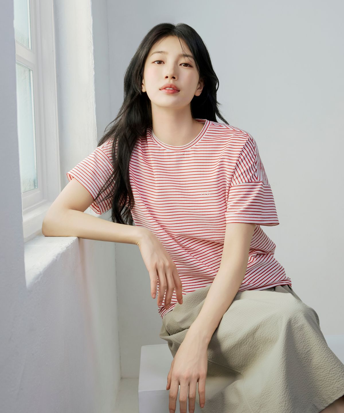 케이투(K2) 시원서커 ICE WAFFLE MARINA 라운드 W_Tomato