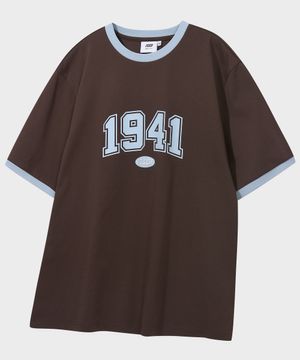 1941 아치 빅로고 링거 반팔 티셔츠 (JR5TSU184BR)