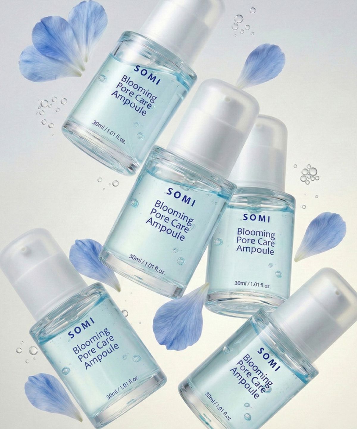 소미(SOMI) [유통기한 26.10.24] 블루밍 포어 케어 모공 앰플 30ml 5개