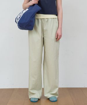 BASIC COTTON PANTS_MINT