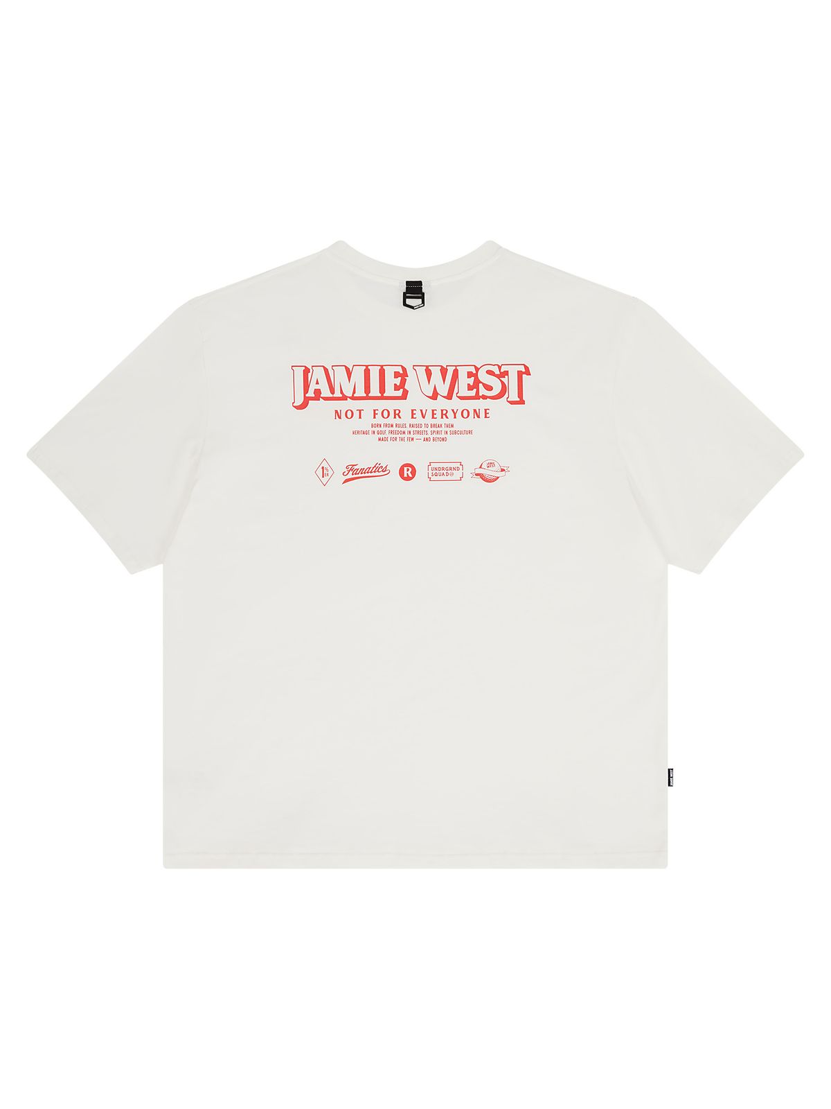 제이미웨스트(JAMIE WEST) JW 레터링 티셔츠 (화이트)