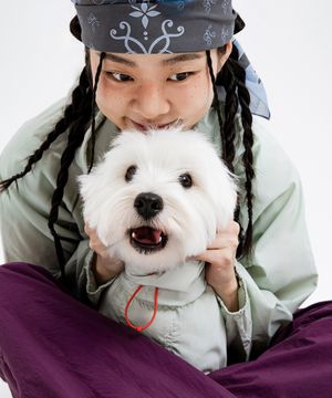 Latta Filmcover All-in-one windbreaker 반려견+반려인 세트 (3 colors)