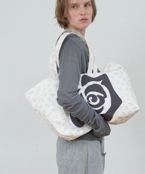 ROSE PATCH ECO BAG_LIGHT PINK