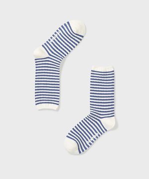 605A 스트라이프 삭스_블루