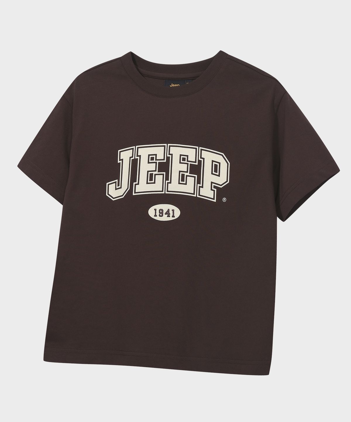 지프키즈(JEEPKIDS) JEEP 아치 빅로고 반팔 티셔츠 (KR5TSU183BR)