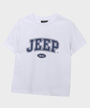 JEEP 아치 빅로고 반팔 티셔츠 (KR5TSU183WH)