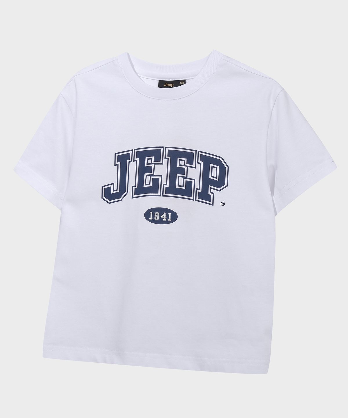 지프키즈(JEEPKIDS) JEEP 아치 빅로고 반팔 티셔츠 (KR5TSU183WH)