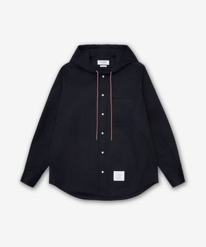 후드 나일론 암밴드 점퍼 - 네이비 / MWL432OF1066415