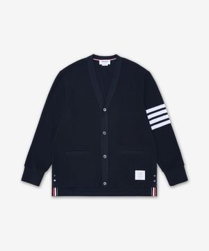 텍스처드 피케 4-바 가디건 - 네이비 / MJT554AJ0248415