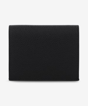 페블 그레인 더블 카드 홀더 - 블랙 / MAW021L00198001