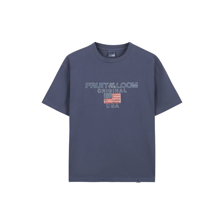 피그먼트 USA 그래픽 티셔츠(NAVY)