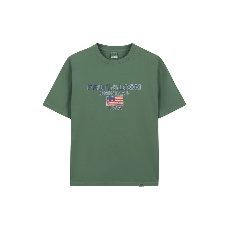 피그먼트 USA 그래픽 티셔츠(GREEN)