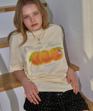 선셋 오렌지 티-레몬