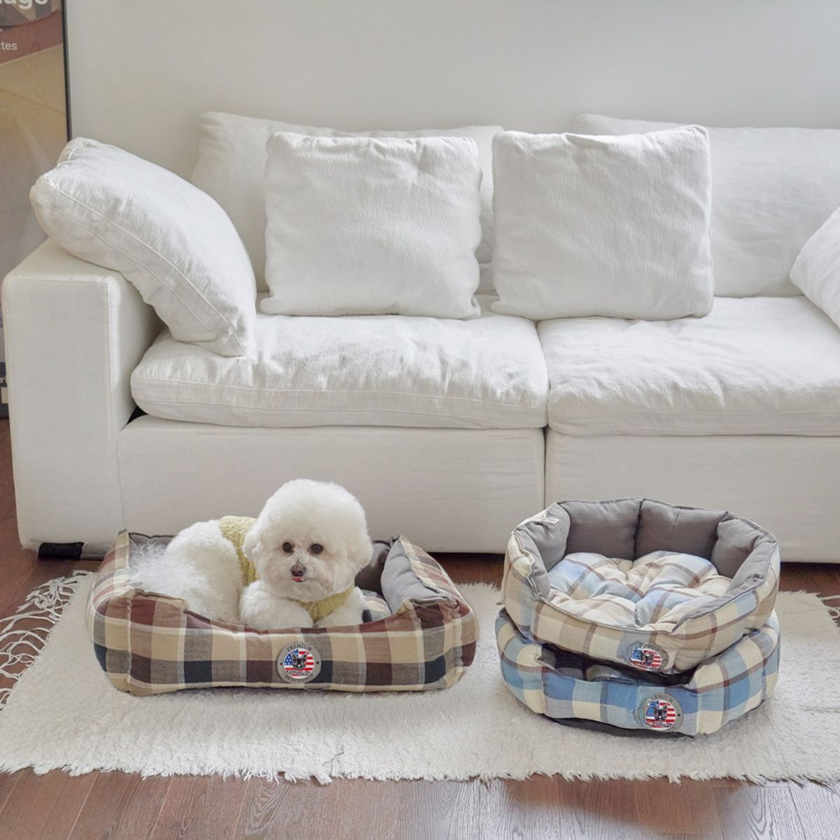 개과천선(GAEKWACHEONSUN) 로렌트 강아지 쿠션 고양이 방석