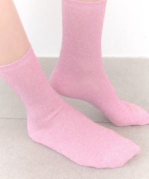 [IHMLITER04] 뉴 글리터 삭스 핑크