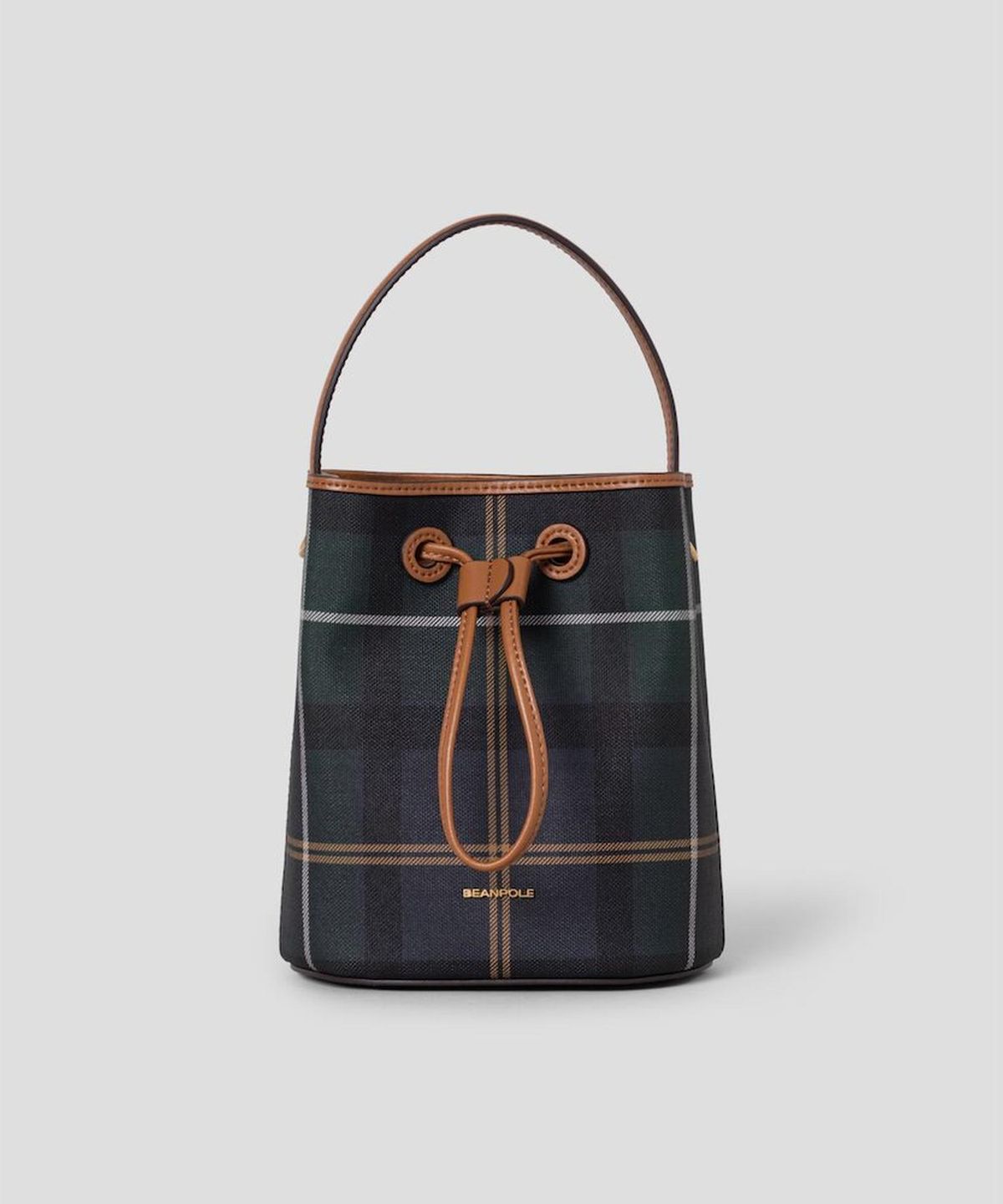 빈폴 액세서리(BEANPOLE ACCESSORY) 빈폴 헤릿 버킷백  네이비
