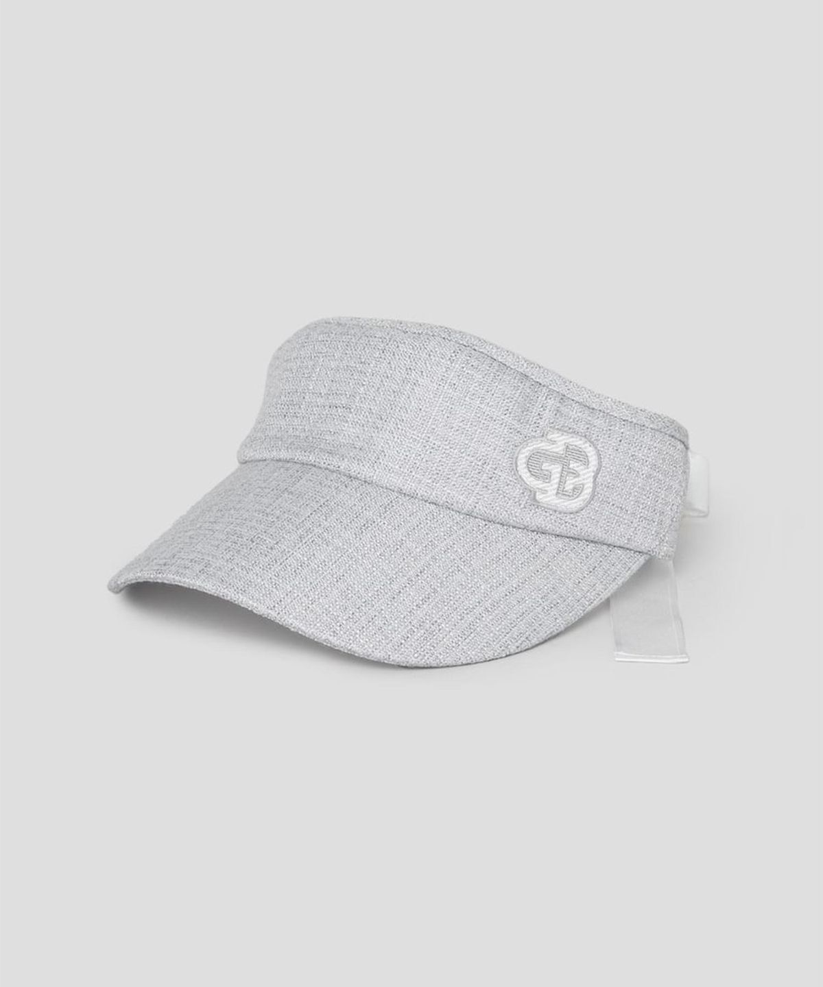 빈폴 액세서리(BEANPOLE ACCESSORY) 여성 트위드 하이핏 썬바이저  라이트 그레이