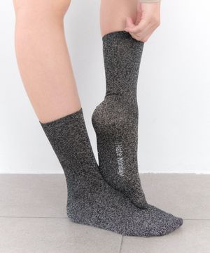 [IHMLITER01] 뉴 글리터 삭스 블랙