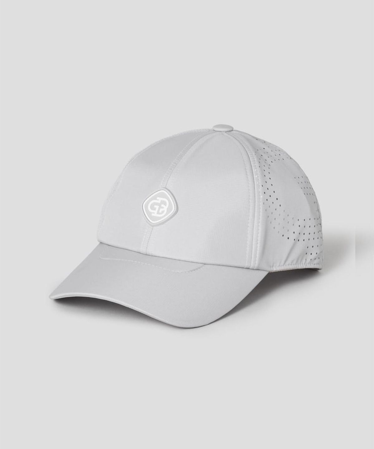 빈폴 액세서리(BEANPOLE ACCESSORY) 남성 타공 볼캡  라이트 그레이