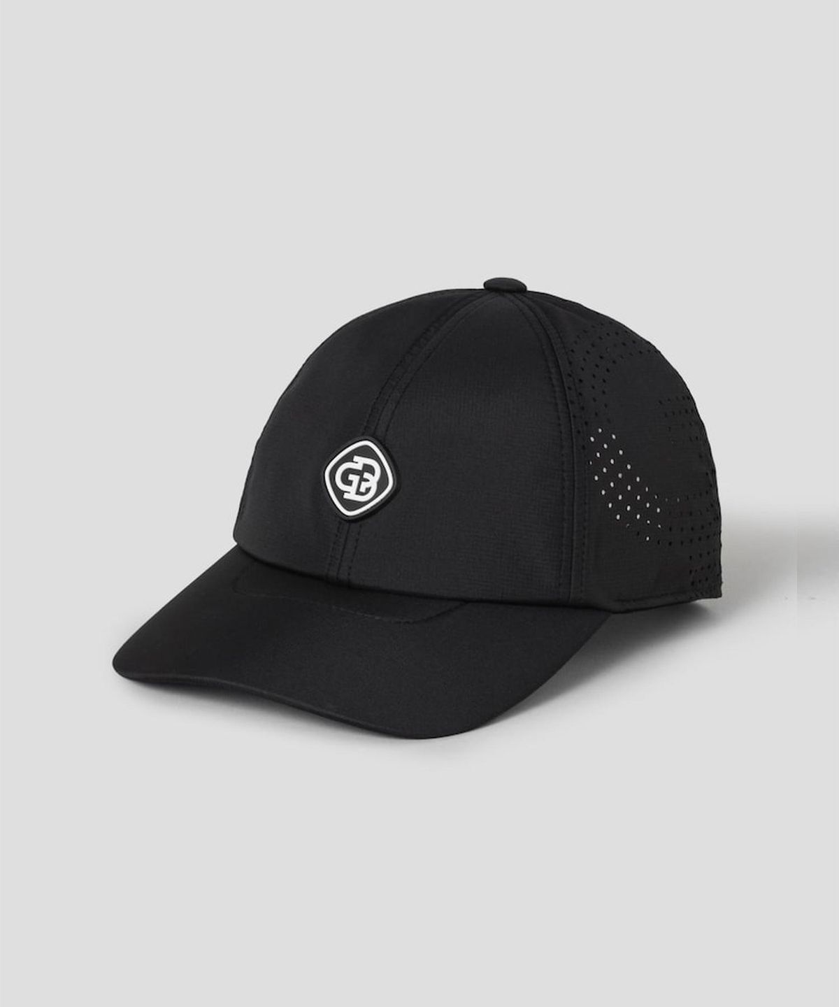 빈폴 액세서리(BEANPOLE ACCESSORY) 남성 타공 볼캡  블랙