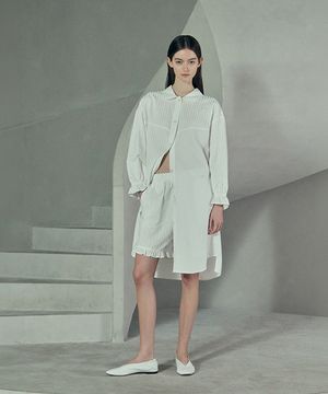 [w] 시어서커 라운지웨어 파자마